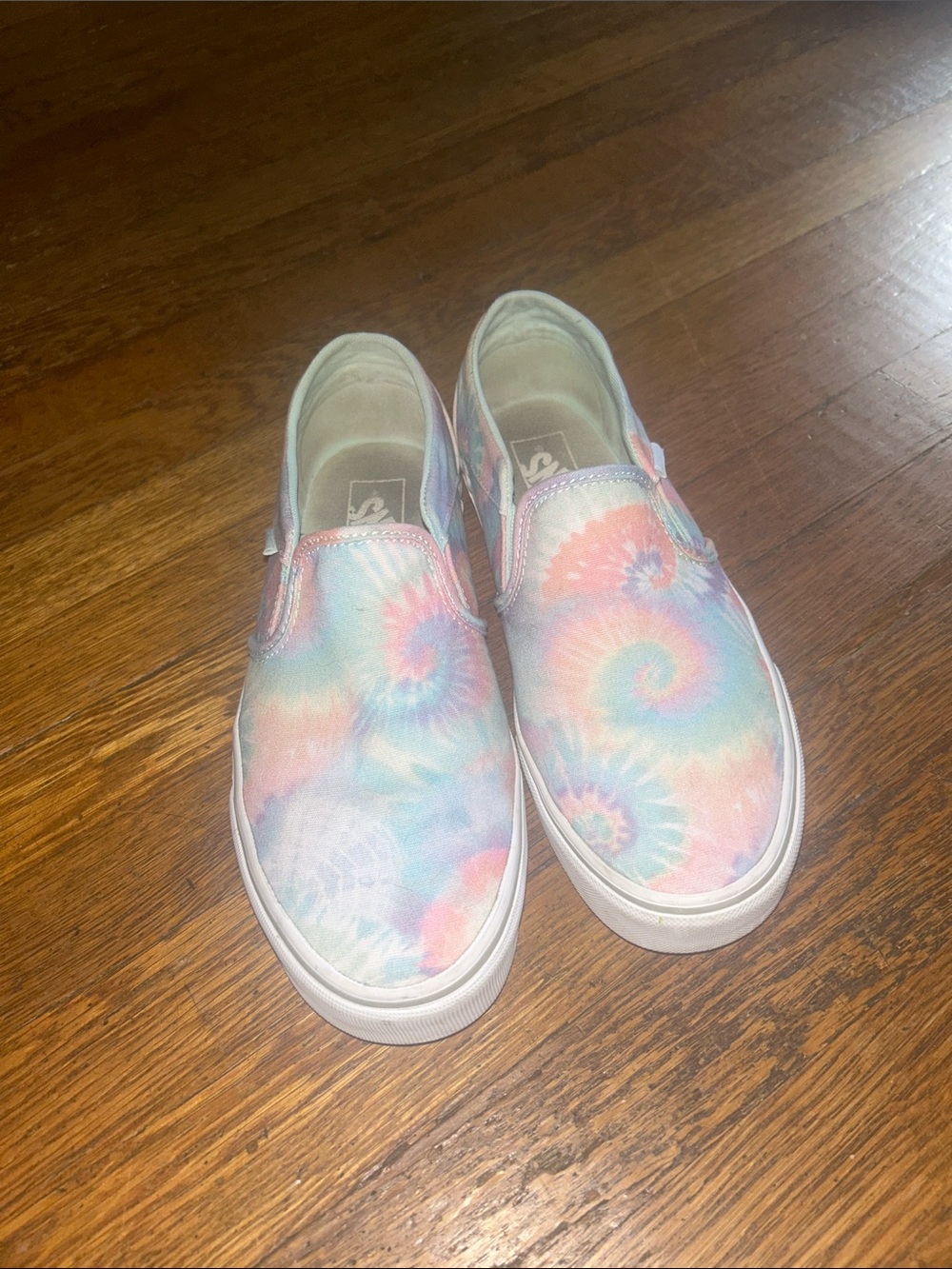Tie dye vans